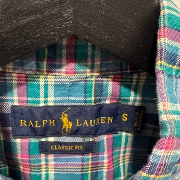 Ralph Lauren Plaid Button Shirt - Picture 4 of 6